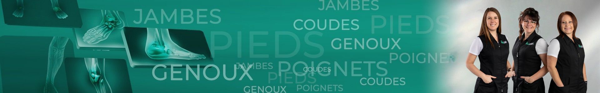 Photo associées Orthèses Novacorps